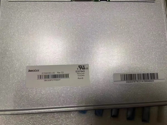 G104AGE-L02 INNOLUX 10.4&quot; 800 ((RGB) × 600 400 cd/m2 শিল্প এলসিডি ডিসপ্লে