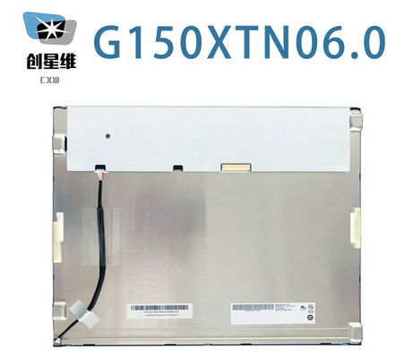 G150XTN06.0 15 ইঞ্চি 1024*768 20 পিন AUO TFT LCD 80/80/70/80 (টাইপ)
