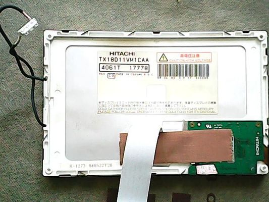 WVGA 133PPI 800x480 400 নিট শিল্প এলসিডি প্যানেল TX18D11VM1CAA