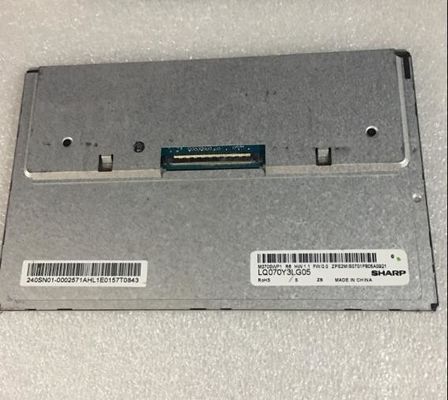 7 &quot;LCM 800 × 480RGB 380cd / m² LQ070Y3LG05 শার্প টিএফটি এলসিডি ডিসপ্লে