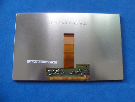 LQ070Y3DG02 শার্প 7 &quot;এলসিএম 800 × 480RGB 280cd / এম² শিল্প এলসিডি ডিসপ্লে