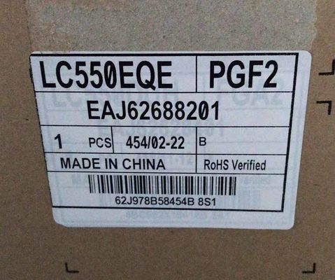 LC550EQE-PGF2 LG ডিসপ্লে 55 &quot;3840 (আরজিবি) × 2160 350 সিডি / এম² শিল্প এলসিডি ডিসপ্লে