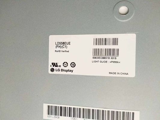 55" 80PPI 3840×2160 WLED TFT ডিসপ্লে 500cd/m2 LD550EQE-FKA1 89/89/89/89 (টাইপ)