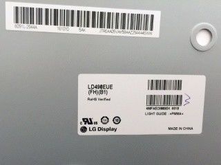 এলজি ডিসপ্লে 49&quot; 450cd/m2 45PPI WLED এলসিডি ডিসপ্লে LD490EUE-FHB1 89/89/89/89 (টাইপ)