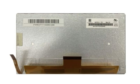 G070VVN01.1 AUO 7.0&quot; 800 ((RGB) × 480 600 cd/m2 শিল্প এলসিডি ডিসপ্লে