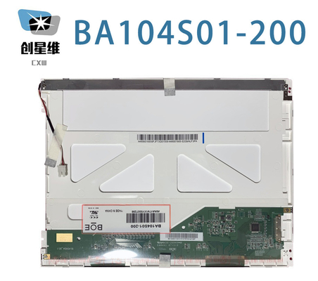 BA104S01-200 BOE 10.4&quot; 800 ((RGB) × 600, 300 cd/m2 ইন্ডাস্ট্রিয়াল এলসিডি ডিসপ্লে