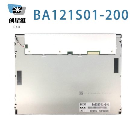BA121S01-200 BOE 12.1&quot; 800 ((RGB) × 600, 400 (Type.) ((cd/m2) শিল্প এলসিডি ডিসপ্লে
