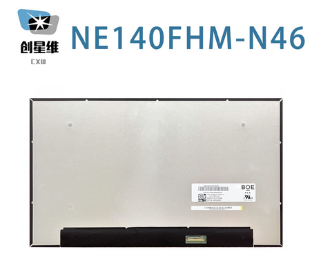 NE140FHM-N46 BOE 14.0&quot; 1920 ((RGB) × 1080, 400 সিডি / মি 2 শিল্প এলসিডি ডিসপ্লে