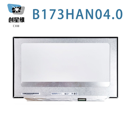 B173HAN04 AUO 17.3" 1920 ((RGB) × 1080, 300 cd/m2 ইন্ডাস্ট্রিয়াল এলসিডি ডিসপ্লে