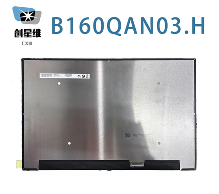 B160QAN03.H AUO 16.0&quot; 2560 ((RGB) × 1600, WQXGA 188PPI 500 সিডি / মি 2 শিল্প এলসিডি ডিসপ্লে