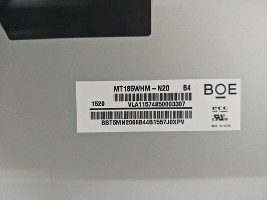 MV185WHB-N20 BOE 18.5 &quot; 1366 ((RGB) × 768, 0 সিডি / মি 2 শিল্প এলসিডি ডিসপ্লে