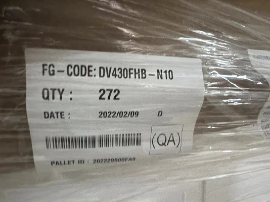 DV430FHB-N10 BOE 43&quot; 1920 ((RGB) ×1080, 0 cd/m2 শিল্প এলসিডি ডিসপ্লে
