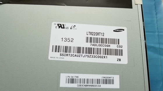 LTM220MT12 স্যামসাং 22.0&quot; 1680 ((RGB) ×1050, 250 cd/m2 ইন্ডাস্ট্রিয়াল এলসিডি ডিসপ্লে