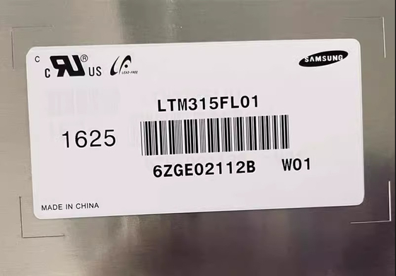 LTM315FL01 স্যামসাং 32.0 &quot; 3840 ((RGB) × 2160, 300 সিডি / মি 2 শিল্প এলসিডি ডিসপ্লে