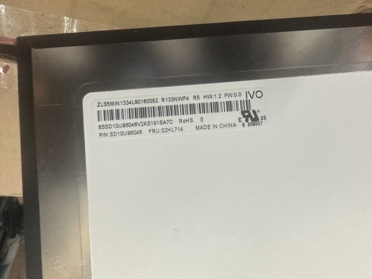 R133NWF4 R5 IVO 13.3&quot; 1920 ((RGB) × 1080, 300 সিডি / মি 2 শিল্প এলসিডি ডিসপ্লে