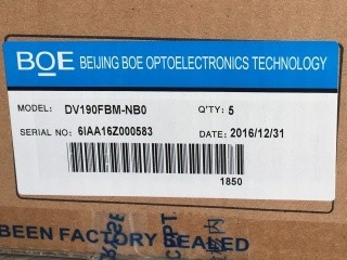 DV190FBM-NB0 BOE 19.1&quot; (1/3 কাটা 21.5&quot;) 1920 ((RGB) × 360 300 সিডি / মি 2 শিল্প এলসিডি ডিসপ্লে