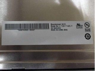 G150XTN06.4 15 ইঞ্চি 1024 * 768 টিএফটি এলসিডি LED ড্রাইভার সহ স্পর্শ পর্দা ছাড়াই