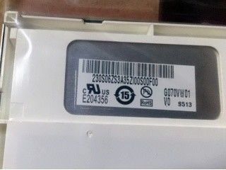 G070VW01 V0 AUO 7.0" 800 ((RGB) × 480 400 cd/m2 80/80/80/80 (টাইপ) ((CR≥10)