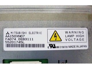 AA150XN07 4 পিসি CCFL TFT LCD 15 ইঞ্চি ইন্ডাস্ট্রিয়াল TFT ডিসপ্লে 75/75/50/60 (টাইপ)