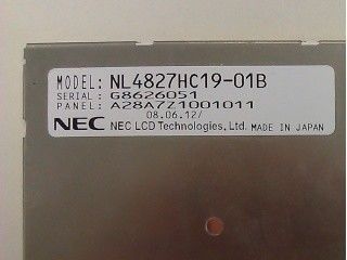 NL4827HC19-01B 128PPI 4.3 ইঞ্চি 480 × 272 এনইসি টিএফটি ডিসপ্লে 97.04 ((এইচ) × 55.86 ((ভি) মিমি