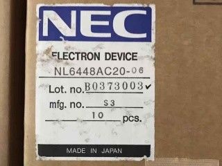 NL6448AC20-06 6.5 INCH 640×480 122PPI NEC TFT প্যানেল 78.8 ((W) × 126.8 ((H) মিমি