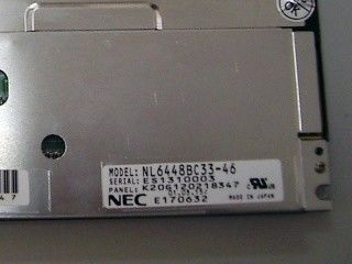 NL6448BC33-46 10.4 INCH 640 RGB×480 VGA 76PPI NEC TFT LCD 530/550g (টাইপ./ম্যাক্স.)