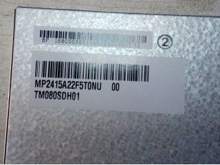 কোন ড্রাইভার নেই ডিই সিএনসি মোড TM080SDH01 8 ইঞ্চি তিয়ানমা টিএফটি 70/70/50/70