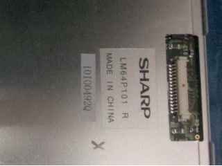 LM64P101R 110PPI 640×480 ভিজিএ 7.2 ইঞ্চি ধারালো টিএফটি প্যানেল 147.18 ((এইচ) × 110.38 ((ভি) মিমি