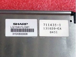 10.4" 640×480 ভিউ অঙ্গ 80/80/65/80 LQ104V1LG81 VGA 76PPI TFT LCD প্যানেল