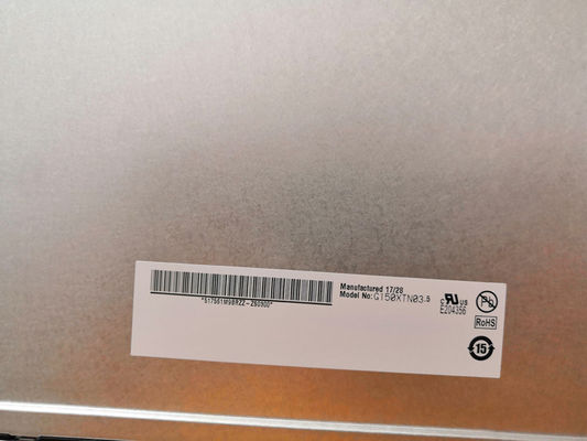 G150XTN03.5 15.0 ইঞ্চি 1024×768 XGA 350cd/m2 ভিউ অঙ্গুষ্ঠ80/80/70/80 AUO TFT LCD