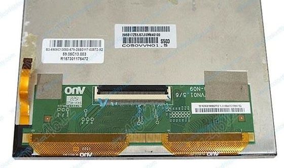 C050VVN01.5 AUO 5INCH 800 × 480RGB 500CD / M2 WLED LVDS স্টোরেজ টেম্প .: -40 ~ 95 ডিগ্রি সেন্টিগ্রেড এলসিডি ডিসপ্লে