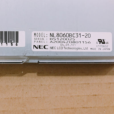 NL8060BC31-20 NLT 12.1INCH 250CD / M2 LCM 800 × 600 800 × 600RGB সিসিএফএল টিটিএল অপারেটিং টেম্প .: 0 ~ 55 ডিগ্রি সেন্টিগ্রেড এলসিডি ডিসপ্লে