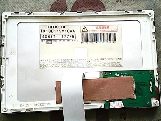 WVGA 133PPI 800x480 400 নিট শিল্প এলসিডি প্যানেল TX18D11VM1CAA