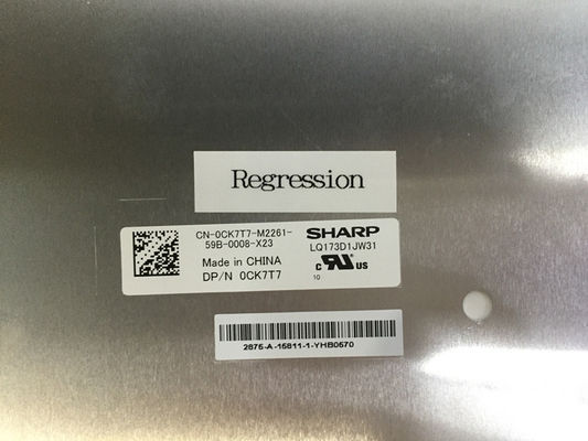 LQ173D1JW31 শার্প 17.3 &quot;এলসিএম 3840 × 2160RGB 300cd / m² শিল্প এলসিডি ডিসপ্লে