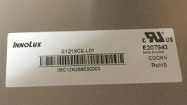 G121X1-L01 সিএমও 12.1 &quot;1024 (আরজিবি) × 768 450 সিডি / এম² শিল্প এলসিডি ডিসপ্লে