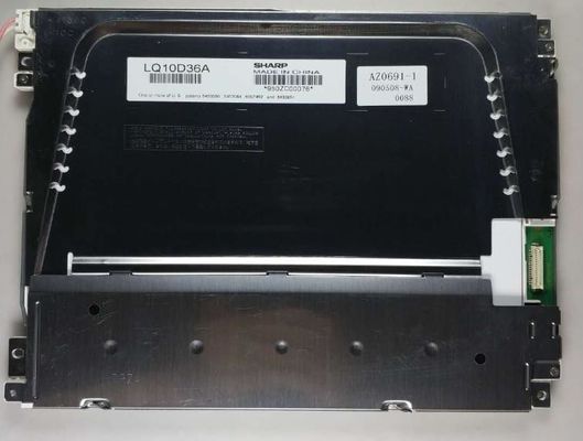 LQ10D36A শার্প 10.4 &quot;এলসিএম 640 × 480RGB 200 সিডি / এম² শিল্প এলসিডি ডিসপ্লে