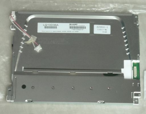 LQ10D36A শার্প 10.4 &quot;এলসিএম 640 × 480RGB 200 সিডি / এম² শিল্প এলসিডি ডিসপ্লে