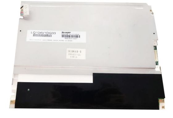 LQ104V1DG33 শার্প 10.4 &quot;এলসিএম 640 × 480RGB শিল্প এলসিডি ডিসপ্লে