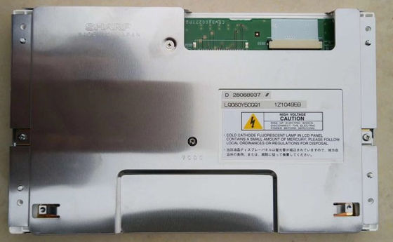 LQ080Y5CGQ1 শার্প 8 &quot;এলসিএম 800 × 480RGB শিল্প এলসিডি ডিসপ্লে