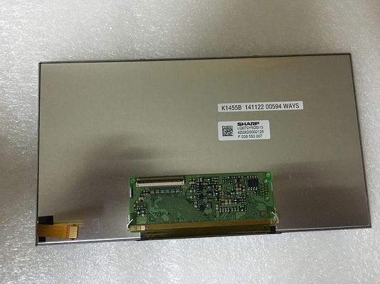 LQ070Y5DG13 শার্প 7 &quot;এলসিএম 800 × 480RGB শিল্প এলসিডি ডিসপ্লে