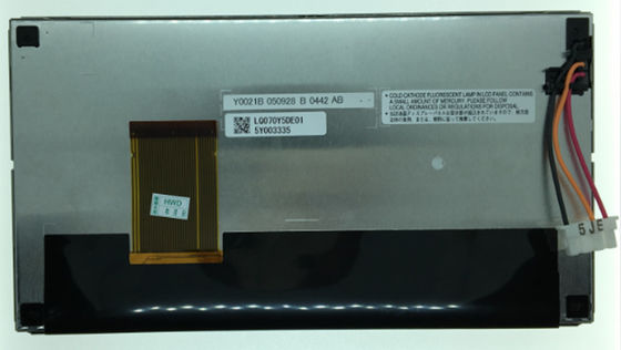 7 &quot;LCM 800 × 480RGB 320cd / m² LQ070Y5DE01 শার্প টিএফটি এলসিডি প্রদর্শন