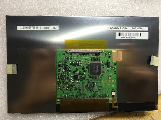 LQ070Y3LG4A শার্প 7 &quot;LCM 800 × 480RGB 350cd / m² শিল্প এলসিডি ডিসপ্লে