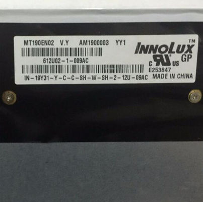 MT190EN02 ভি.ওয়াই ইনোলাক্স 19.0 &quot;1280 (আরজিবি) × 1024 250 সিডি / এম² শিল্প এলসিডি ডিসপ্লে