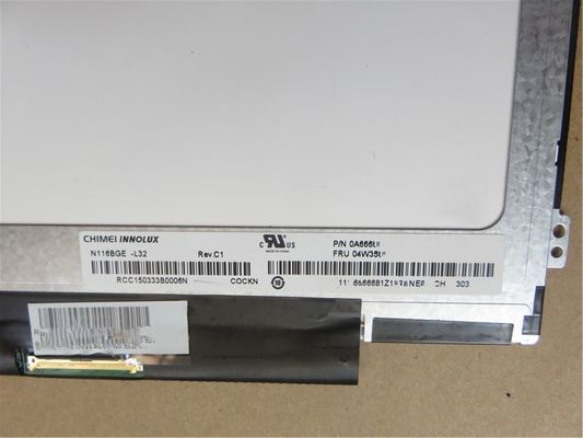 N116B6-L02 সিএমও 11.6 &quot;1366 (আরজিবি) × 768 200 সিডি / এম² শিল্প এলসিডি ডিসপ্লে