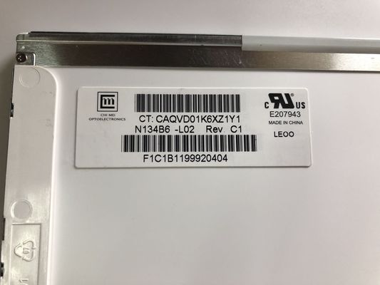N134B6-L02 সিএমও 13.4 &quot;1366 (আরজিবি) × 768 220 সিডি / এম² শিল্প এলসিডি ডিসপ্লে
