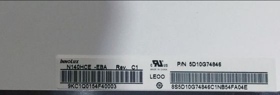 N140HCE-EBA INNOLUX 14.0 &quot;1920 (আরজিবি) × 1080 220 সিডি / এম² শিল্প এলসিডি ডিসপ্লে