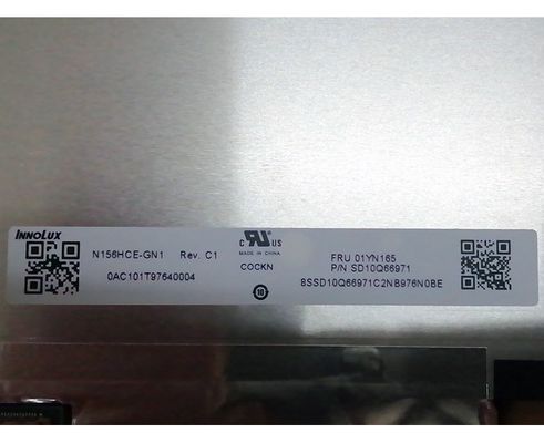N156HCE-GN1 ইনোলাক্স 15.6 &quot;1920 (আরজিবি) × 1080 500 সিডি / এম² শিল্প এলসিডি ডিসপ্লে