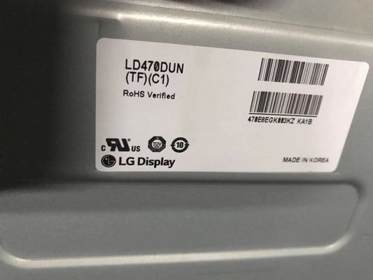 LD470DUN-TFC1 এলজি ডিসপ্লে 47 &quot;1920 (আরজিবি) × 1080 450 সিডি / এম² শিল্প এলসিডি ডিসপ্লে