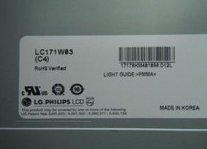 LC171W03-C4 LG. LCD 17.1" 1280×768 450cd/m2 ইন্ডাস্ট্রিয়াল এলসিডি ডিসপ্লে