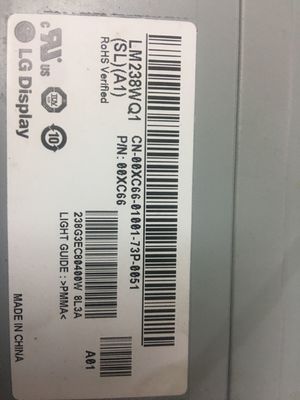 23.8" 2560×1440 ইন্ডাস্ট্রিয়াল টিএফটি ডিসপ্লে 300cd/m2 LM238WQ1-SLA1 89/89/89/89 (টাইপ)